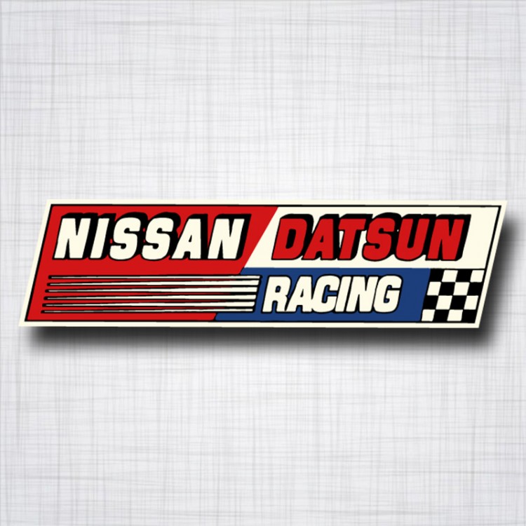 Sticker Nissan Datsun racing