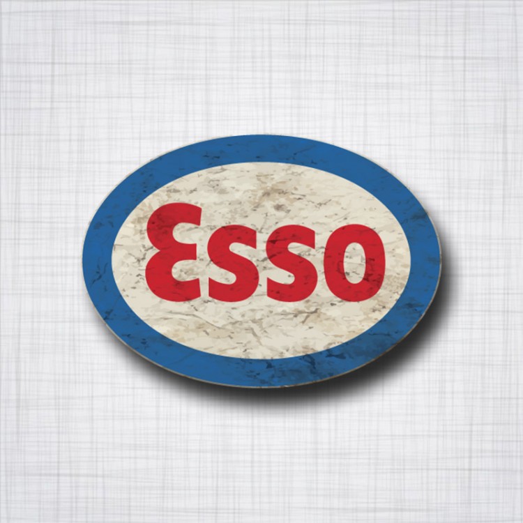 ESSO Oval Usé