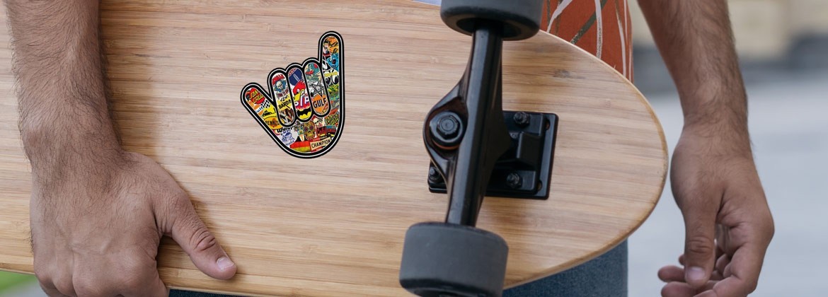 Stickersdeluxe, vente et impression de stickers Skate et Surf